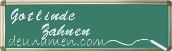 Gotlinde Zahnen Visitenkarte